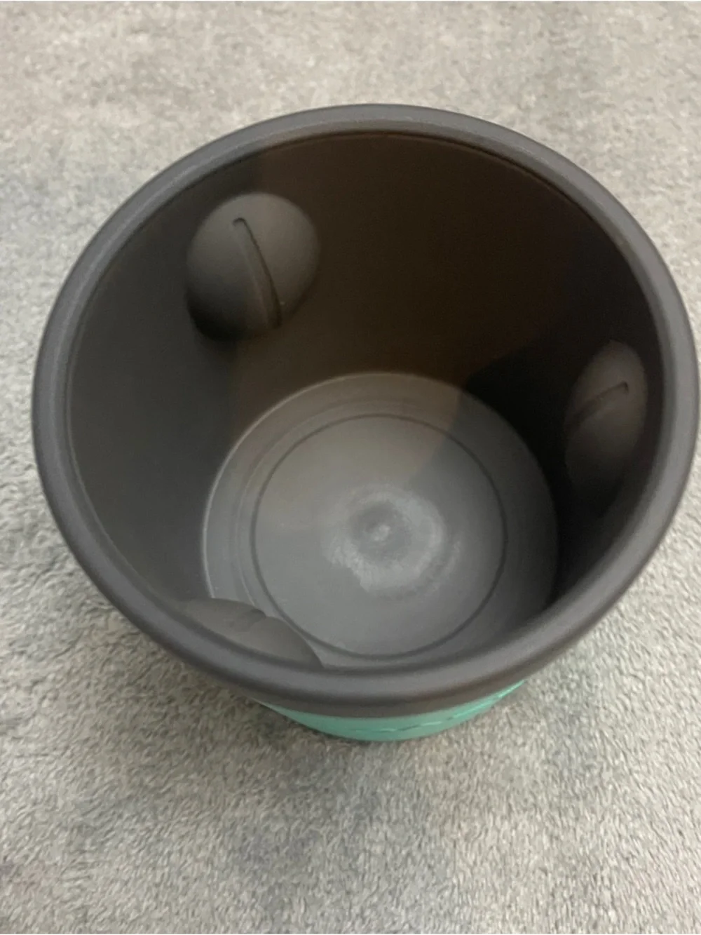 Toadfish Anchor Non-Tipping Universal Cup Holder Can Cooler Teal Excellent Cond